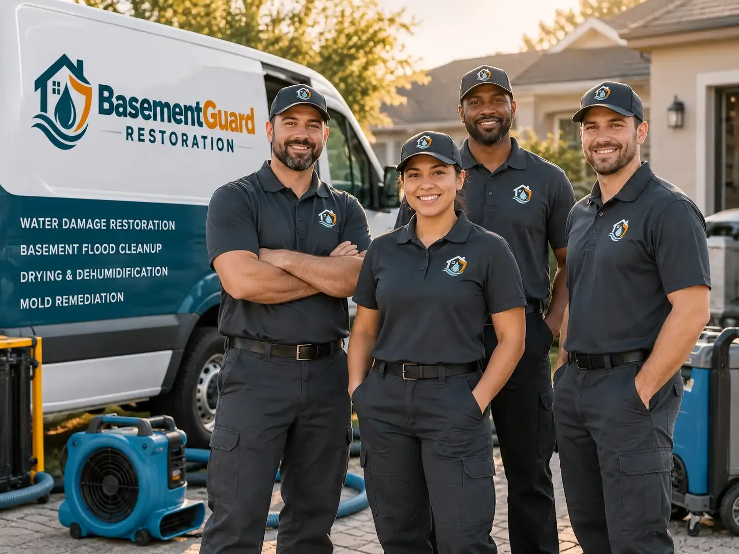 Basement Water Damage Restoration company in Brisbin, PA